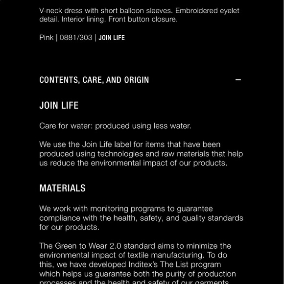 Zara pink openwork embroidery  voluminous cotton dress - Picture 14 of 15